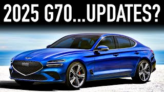 2025 Genesis G70 Still a Worthy Sports Sedan [upl. by Johansen]