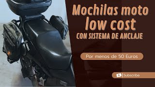 DIY Alforjas laterales moto con anclaje low cost [upl. by Asher]