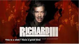 ian mckellen richard iii opening [upl. by Eenahpets]