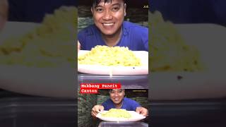 Mukbang Pancit Canton Philippines mukbang pancitcantoon noodles new trend jobbiehebriovlogs [upl. by Laicram]