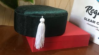 How to make the fringe on Awolowo cap yourself [upl. by Braynard]