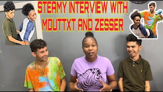 STEAMY INTERVIEW WITH MOUTTXT HE HAS A CRUSH  AND LONDON ZESSER FT STYLES BY TRICIA ZESSER FYP [upl. by Artinahs985]