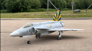 JA 37 Viggen RC [upl. by Bodrogi786]