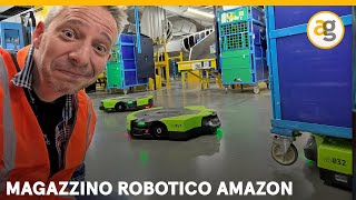 DENTRO al MAGAZZINO AMAZON ROBOTICO del FUTURO in AMERICA [upl. by Akenom284]