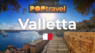 Walking in VALLETTA  Malta 🇲🇹 4K 60fps UHD [upl. by Georgy650]