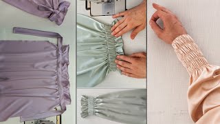 🤩 4  Different Sleeve Designs for Sewing Lovers Sewing Techniques [upl. by Atiuqcaj]