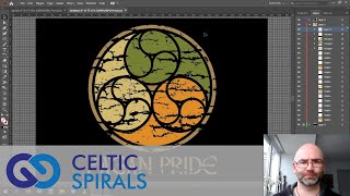 Celtic Spirals in Illustrator [upl. by Eatnod968]