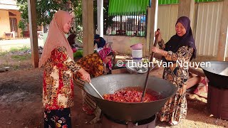 Cambodia  Muslim Village life Ep1  Tboung Khmum Province [upl. by Shurlocke106]