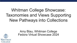 Whitman College Arminda Showcase [upl. by Jaddan]