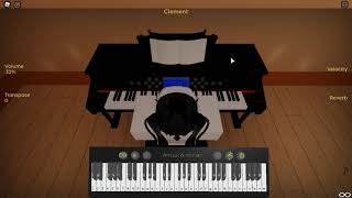 OMORI OST  Final Duet ROBLOX PIANO SHEET IN DESCRIPTION [upl. by Olpe]