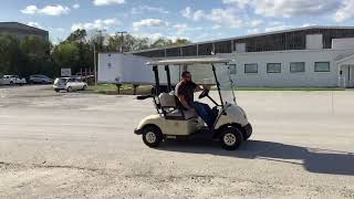 2018 Yamaha Gas Powered Golf Cart [upl. by Aicxela189]