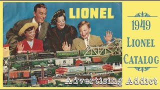 1949 Lionel Trains Advertising Booklet  Advertising Addict [upl. by Andromada]