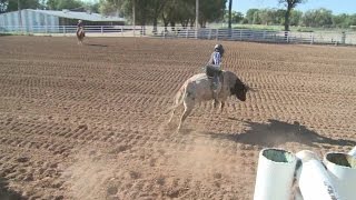 Los Lunas boy training for MBR finals [upl. by Rohclem21]