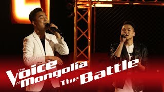 Bilguun vs Munkhbayar  quotNud chin hair haruulnaquot  The Battle  The Voice of Mongolia 2018 [upl. by Adiam]