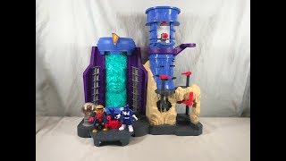 Imaginext Power Rangers Command Center Review [upl. by Artsa936]