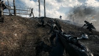 German Trench Assault No Hud Immersion  Battlefield 1 [upl. by Ruthi723]