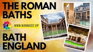 The Roman Baths An Ancient Water Wonderland  Thermae Bath England [upl. by Eustache]