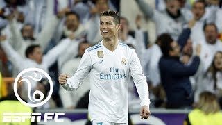 Real Madrid stuns PSG with 31 Champions League victory behind Cristiano Ronaldos brace  ESPN FC [upl. by Rosario]