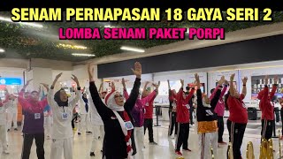 Senam pernapasan 18 gaya seri 2 [upl. by Uok]