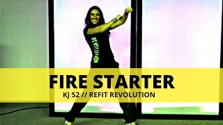 quotFirestarter  KJ52  Dance Fitness  REFIT® Revolution [upl. by Ettessil941]