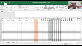 COMO CREAR HORARIOS DE TRABAJO DESDE EXCEL [upl. by Ahsitul]