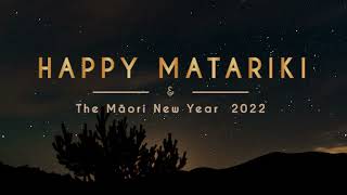 Happy Matariki The Māori New Year 2022 [upl. by Avner267]