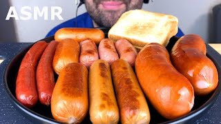 ASMR SAUSAGE PARTY  GRILLED SAUSAGES MUKBANG EATING SOUNDS EATING SHOW [upl. by Ydnamron350]