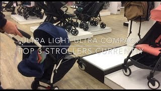 Top 3 UltraCompact Travel Strollers [upl. by Zoha]