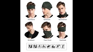 Bandana Mask Multiple Uses 8007140000 [upl. by China]