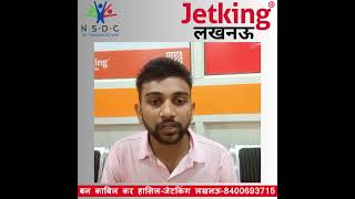 Vineet Maurya Placed  Jetking Lucknow Student DCM Shriram Company 8400693715  9839733865 [upl. by Oakie]