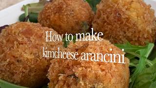 Kimcheese Arancini [upl. by Saum]