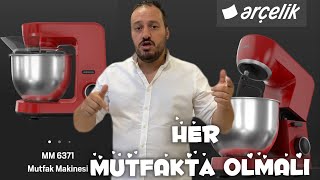 Arçelik Yeni Mutfak Mikseri MM 6371 Detaylı İnceleme Videosu 1500 Watt’ Hız Ayarı 6 Kademeli [upl. by Dorthy]