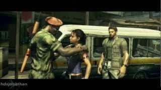 Resident Evil 5 Walkthrough Part 1 Chapter 11 Civilian Checkpoint  All Treasures amp BSAA Emblems [upl. by Thibaut96]