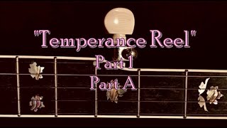 quotTemperance Reelquot Bluegrass Banjo Lesson Part 1 Part A [upl. by Hessler]