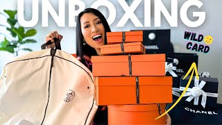 HERMES Unboxing 🍊 Hard To Get Hermes Bags RTW Shoes amp Accessories [upl. by Horner]