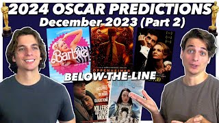 2024 Oscar Predictions  December Update Part 2 [upl. by Kovacev883]