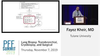 Lung Biopsy Transbronchial Cryobiopsy and Surgical  Fayez Kheir MD [upl. by Hairem]