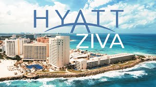 Hyatt Ziva Cancun All Inclusive  An In Depth Look inside Hyatt Ziva Cancun [upl. by Curkell]