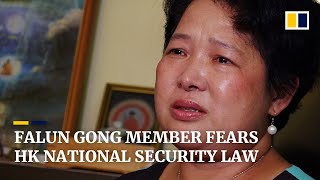 ‘There’s no sense of safety’ says Falun Gong practitioner about Hong Kong national security law [upl. by Aiello337]