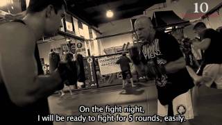 Wanderlei Silva Sign Fight with Chris Leben Training at Wand Fight Team By DoggedTV [upl. by Anne-Marie]