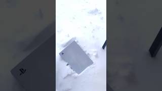 PlayStation 5 in the Snow Prank on Boyfriend [upl. by Nodnab]