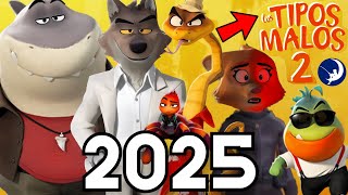 LOS TIPOS MALOS 2 se ESTRENA en 2025  FECHA de Estreno y TODO Sobre la SECUELA de DREAMWORKS [upl. by Ioj527]