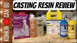 Best Casting Resin Review  FastCast vs SmoothCast 300 [upl. by Rina]