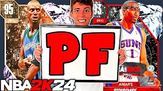 RANKING THE TOP 10 POWER FORWARDS IN NBA 2K24 MyTEAM [upl. by Kirimia789]