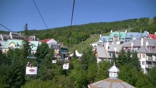 Remontée Mécanique Cabriolet Gondola Lift Tremblant [upl. by Letnohc]