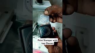 Print Stamper Round Pre inked Stamps diy inkrefill viralshorts [upl. by Marty465]