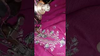 Neckline cutting stitching with easy method by noorstitchingart shortvideo [upl. by Lerner]