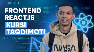 Frontend ReactJS kursi taqdimoti [upl. by Shay141]