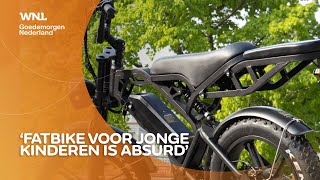 Fatbikefabrikant komt met miniversie en omzeilt zo nieuwe regels Ouders doe het niet [upl. by Yona]