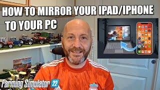 HOW TO MIRROR YOUR IPAD AND IPHONE TO YOUR PC  Letsview [upl. by Marleen]